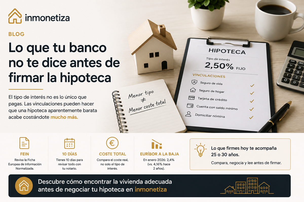 Lo que tu banco no te dice antes de firmar la hipoteca