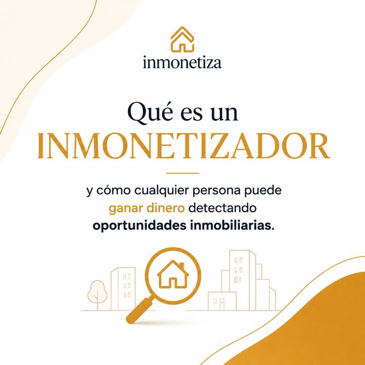 Qué es un Inmonetizador y cómo cualquier persona puede ganar dinero detectando oportunidades inmobiliarias.