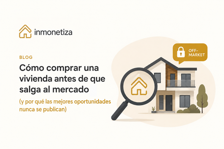 Cómo comprar una vivienda antes de que salga al mercado (Guía 2026)