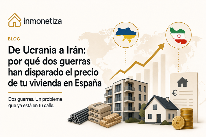 Guerra en Ucrania y en Irán: por qué disparan el precio de la vivienda en España