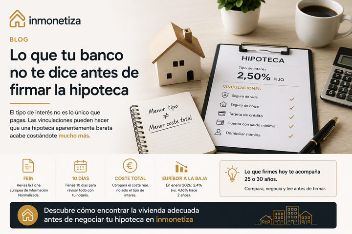 Lo que tu banco no te dice antes de firmar la hipoteca