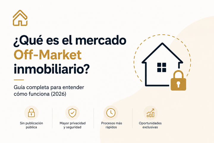 ¿Qué es el mercado Off-Market inmobiliario? Guía completa para entender cómo funciona (2026)